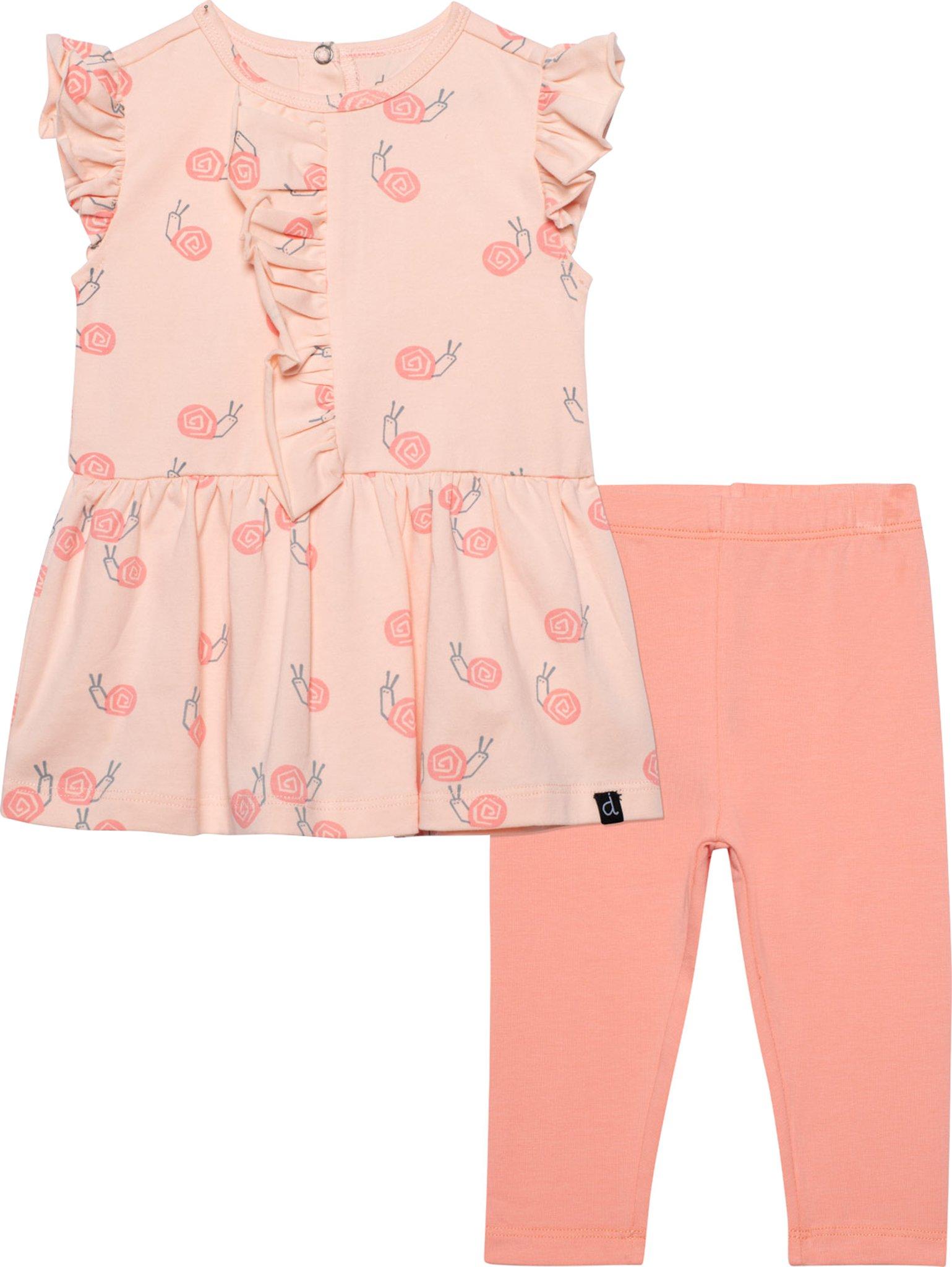 Product gallery image number 1 for product Organic Cotton Printed Tunic and Leggings Set - Baby Girl