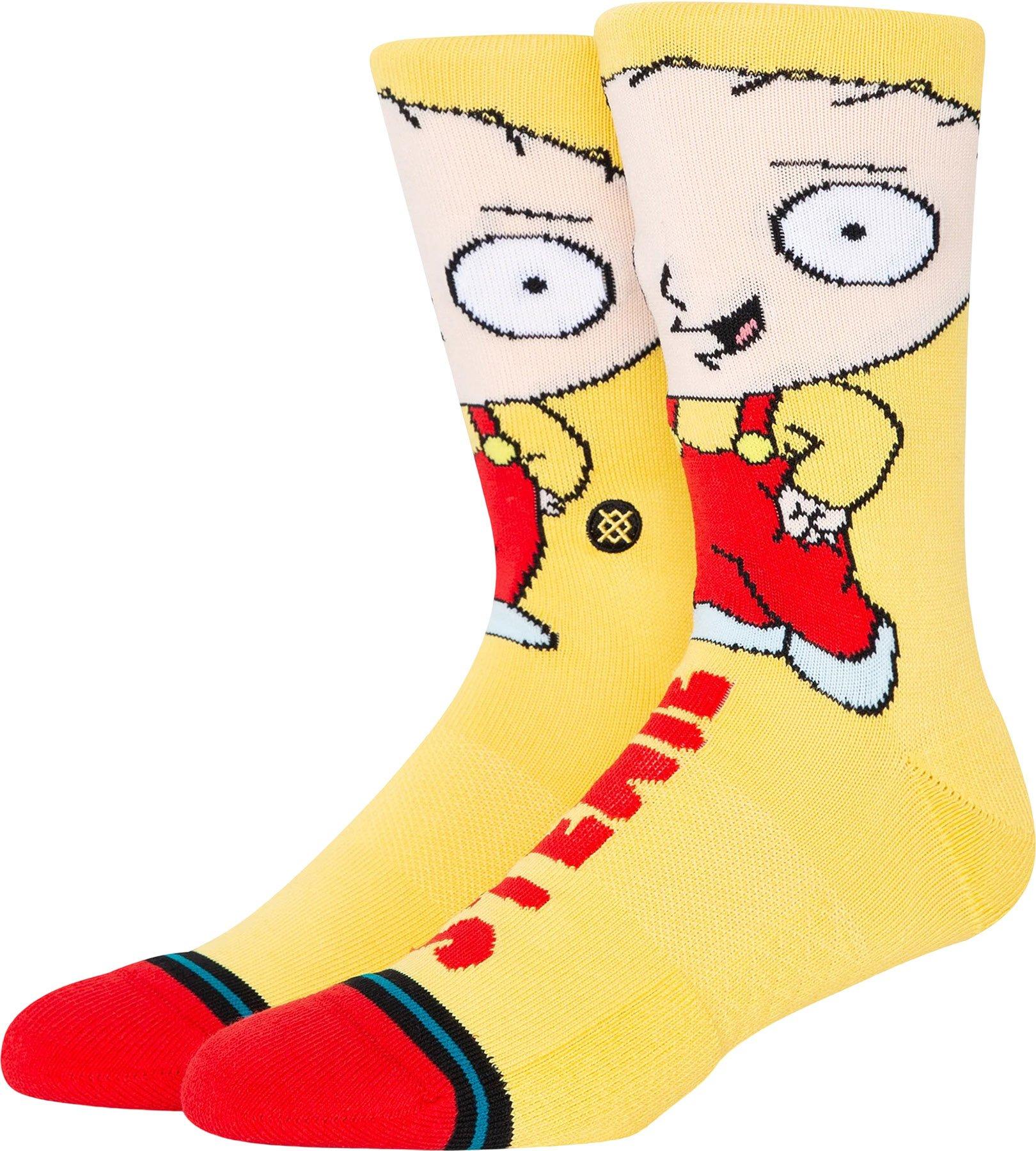 Product gallery image number 1 for product Family Guy X Stance Stewie Crew Socks - Unisex