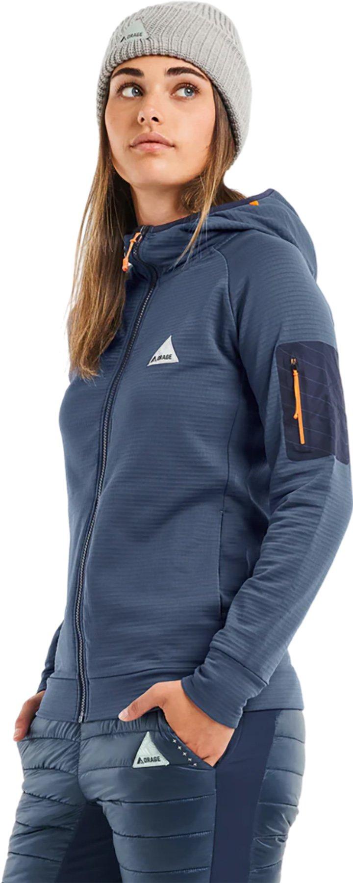 Product gallery image number 2 for product Teslin Tech Grid Technical Fleece - Women's