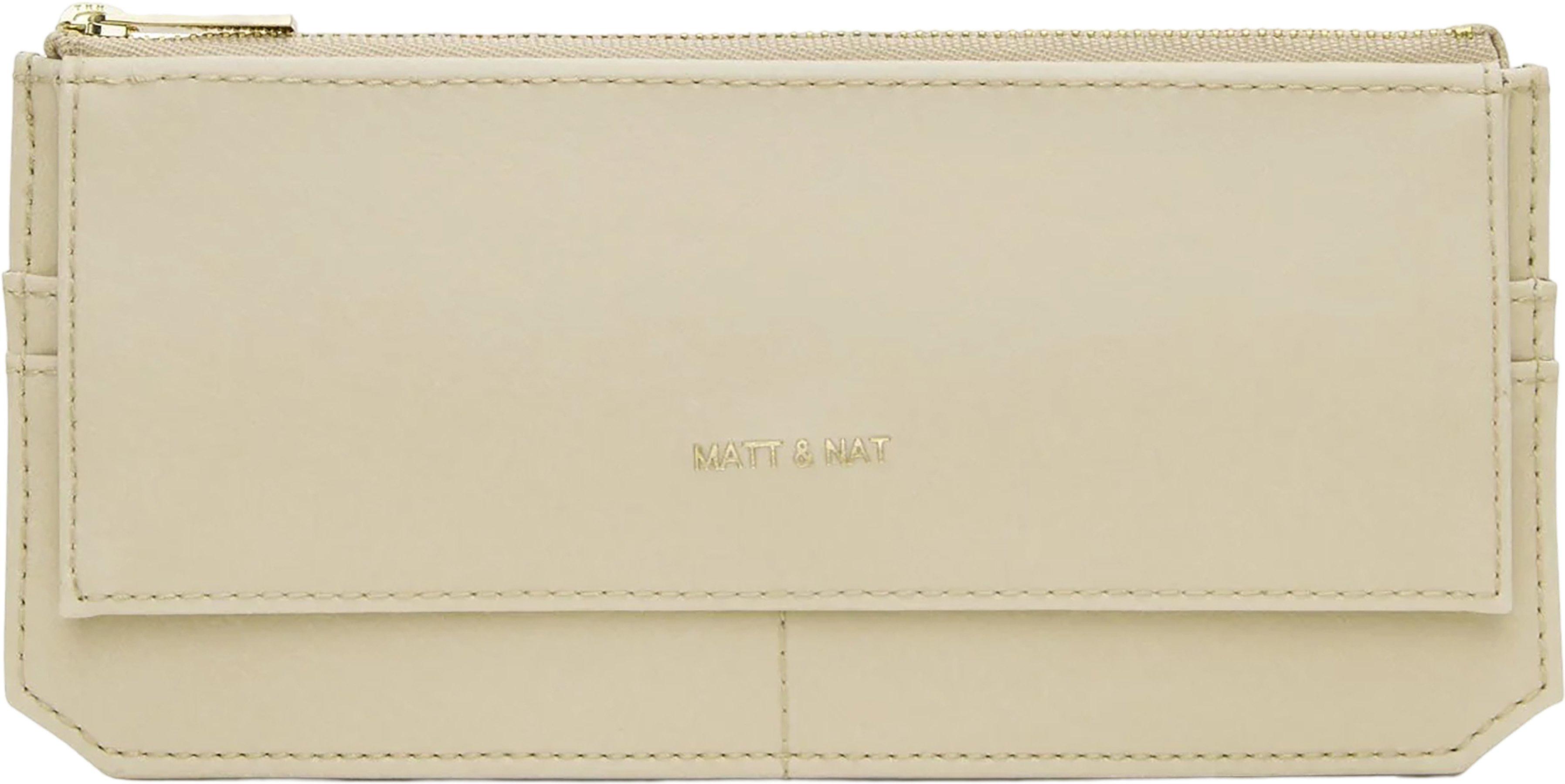 Product gallery image number 3 for product Perla Vintage Vegan Flat Wallet - Women's