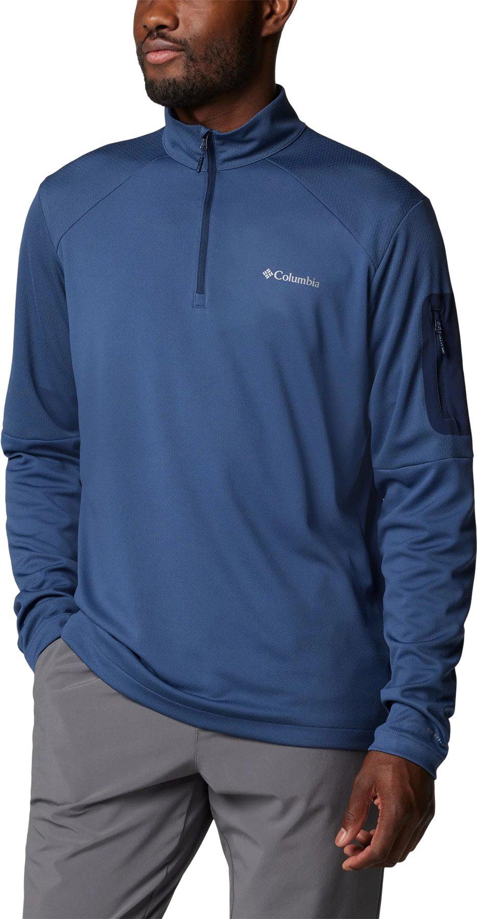 Product gallery image number 4 for product Columbia Tech Knit Quarter Zip Pullover - Men's