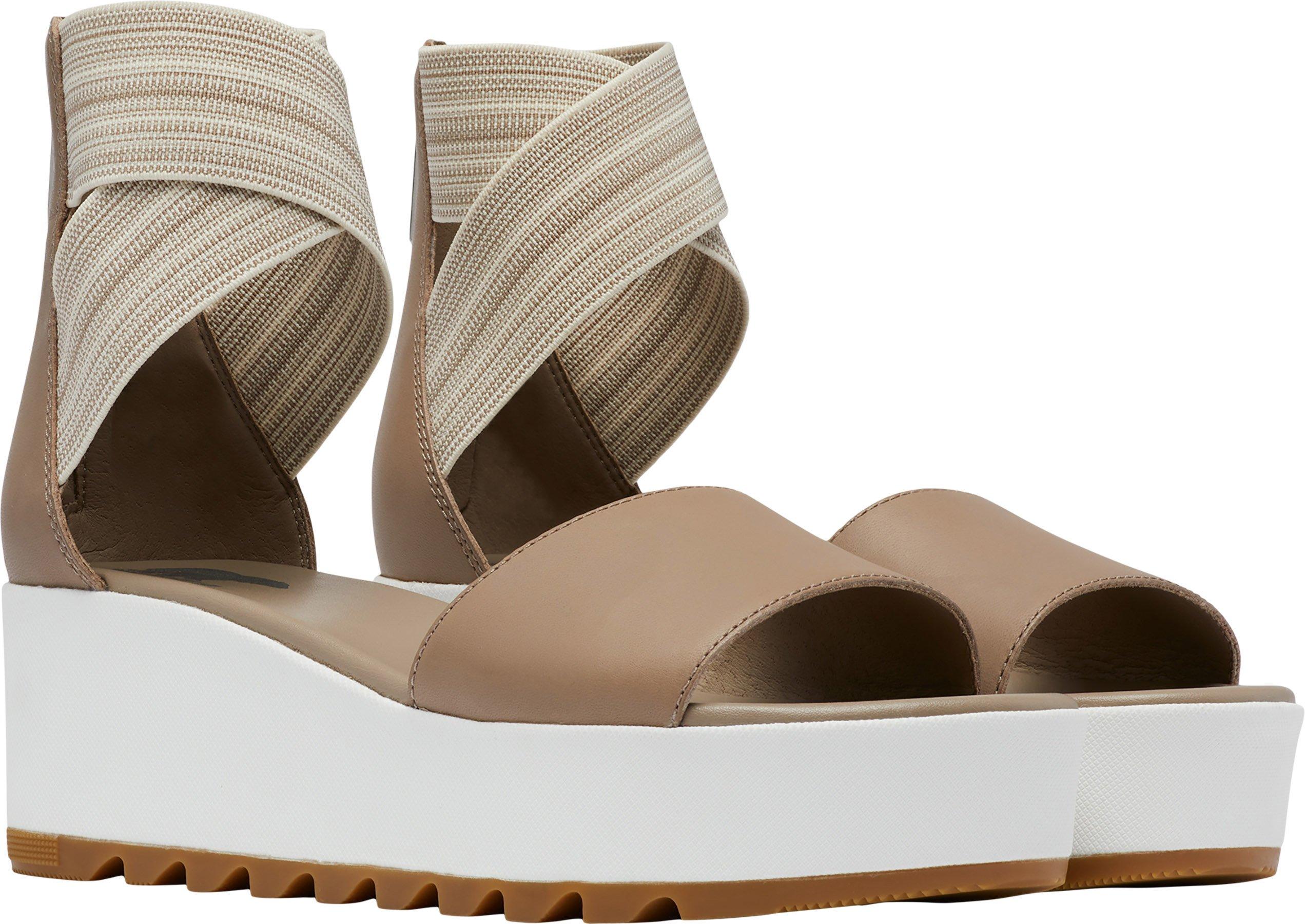 Product gallery image number 4 for product Cameron Flatform Ankle Strap Wedge Sandals - Women's