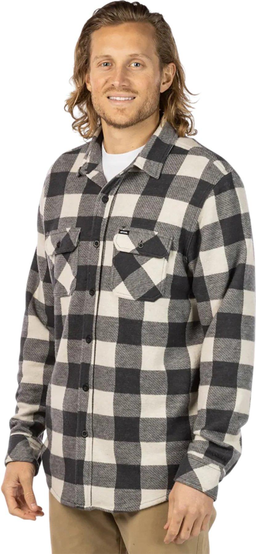 Product gallery image number 4 for product Grid Long Sleeve Shirt - Men's