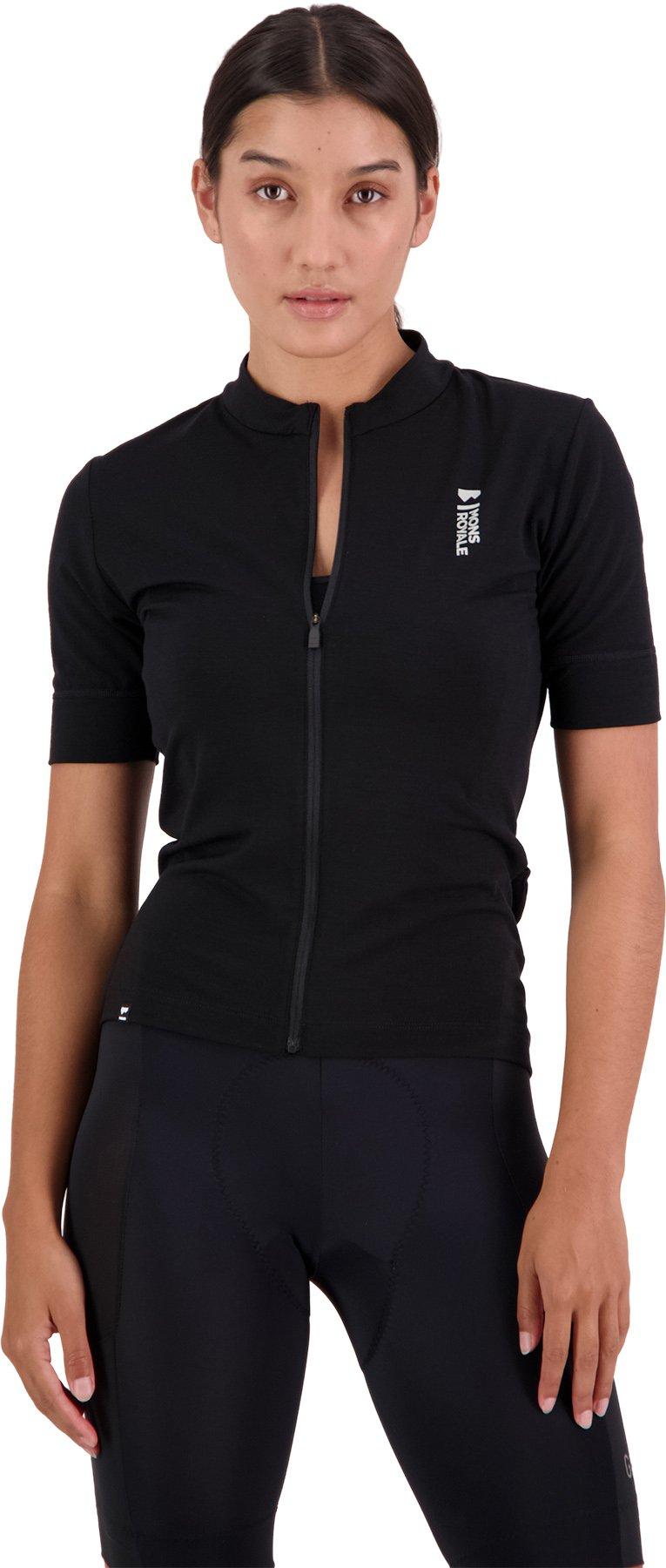 Product gallery image number 4 for product Roam Cargo Merino Shift Full Zip Short Sleeve Cycling Jersey - Women's