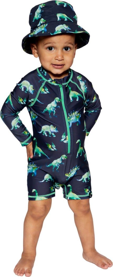 Numéro de l'image de la galerie de produits 3 pour le produit Maillot de surf une pièce imprimé à manches longues - Bébé Garçon