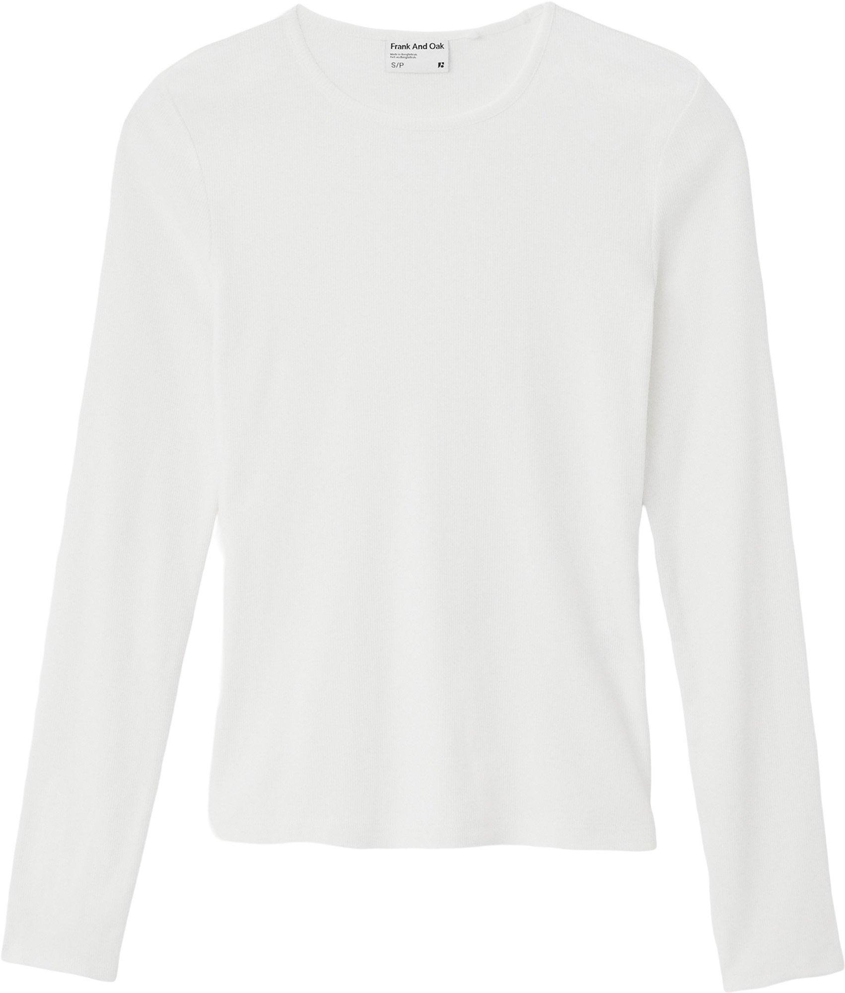 Product gallery image number 1 for product Long Sleeve Slim Fit Rib Top - Women's