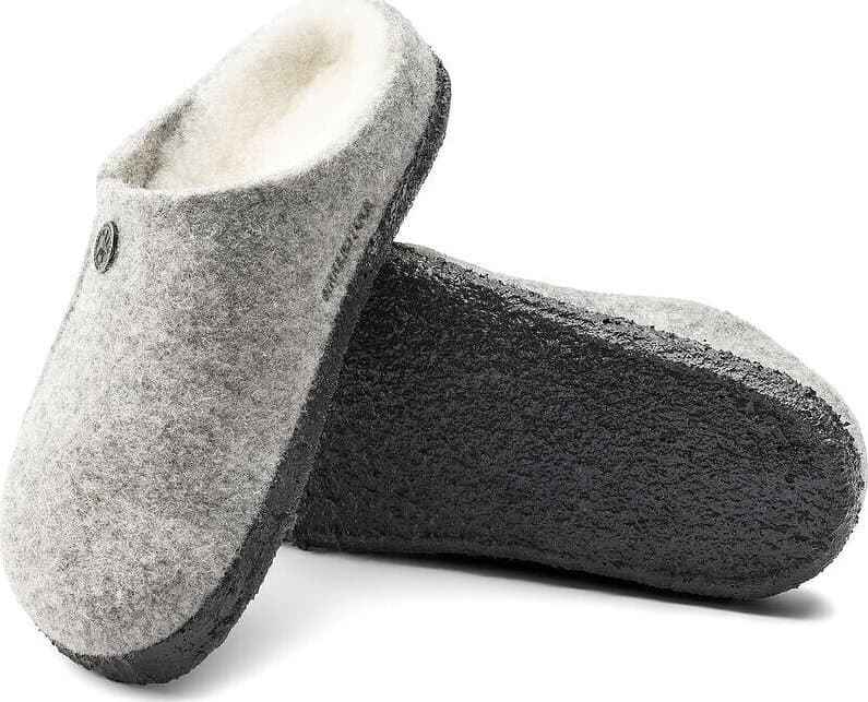 Product gallery image number 5 for product Zermatt Shearling Wool Felt Slippers [Narrow] - Kid