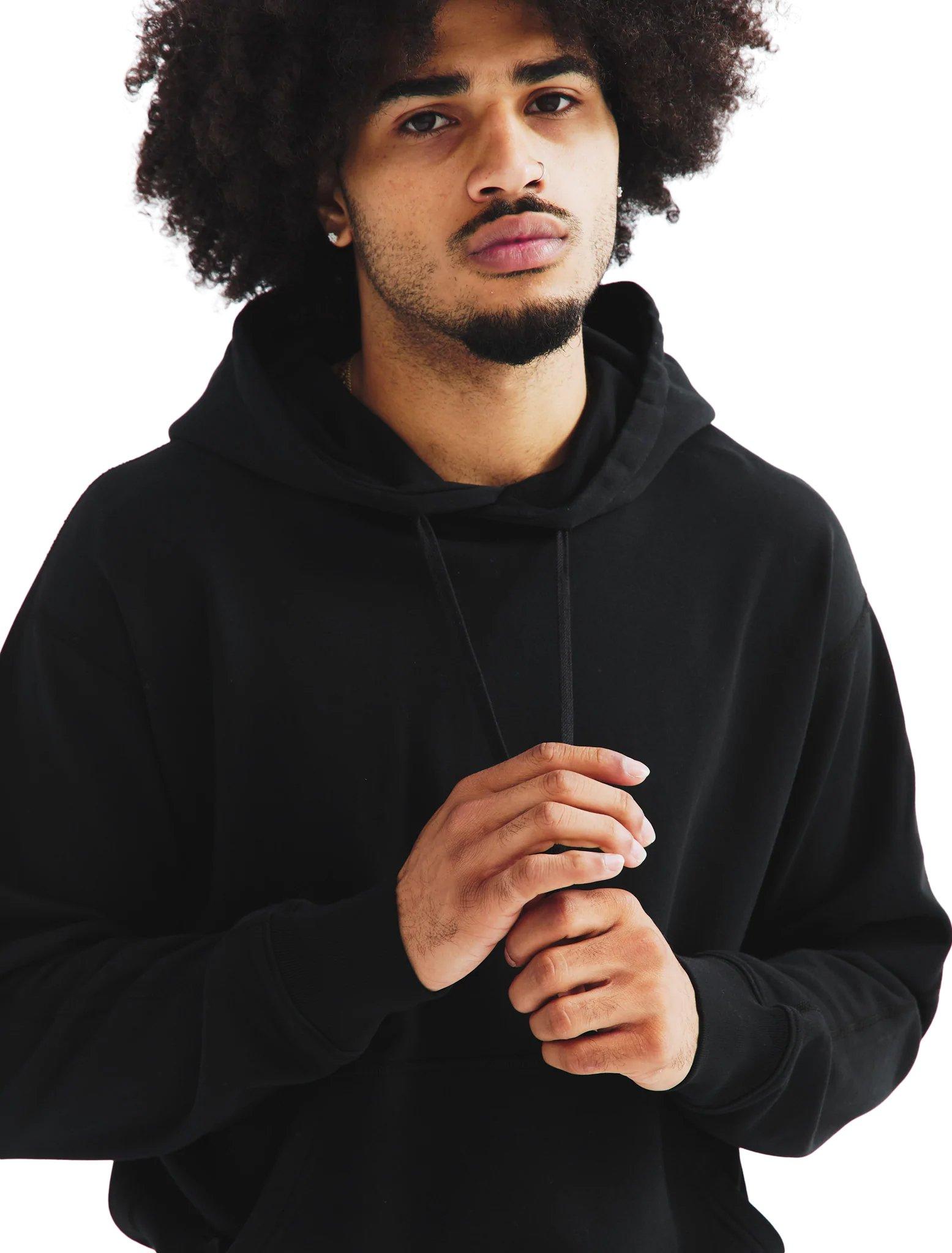 Product gallery image number 2 for product Pullover Hoodie Lightweight Terry - Men's