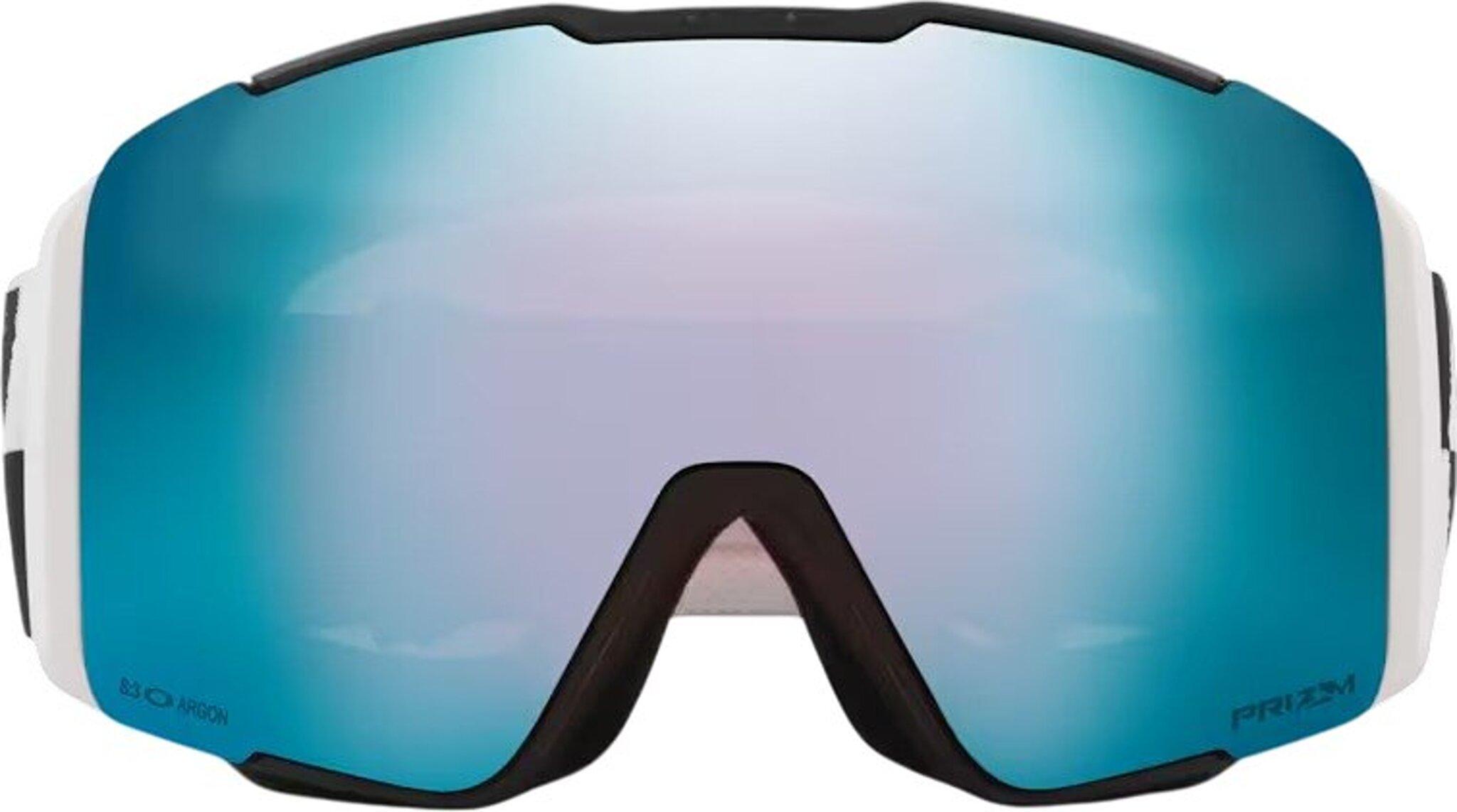 Product gallery image number 2 for product Line Miner Pro L Goggles - Black White Duality - Prizm Snow Sapphire Iridium Lens