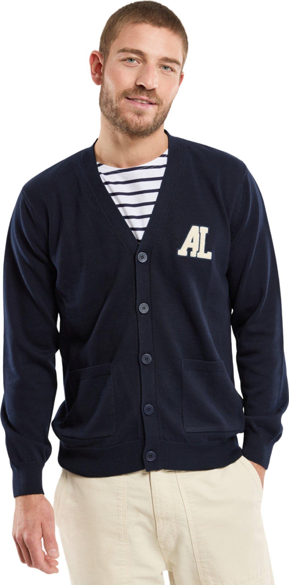 Image de produit pour Cardigan à logo AL - Homme