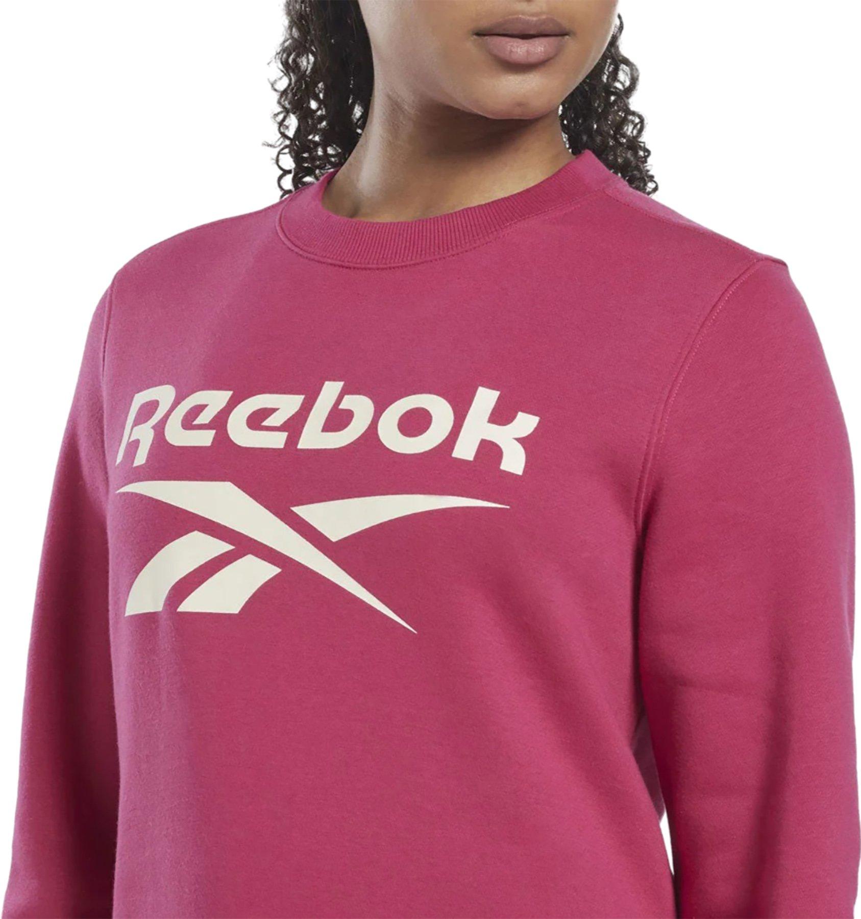 Numéro de l'image de la galerie de produits 3 pour le produit Chandail en molleton à col rond avec logo Reebok Identity - Femme