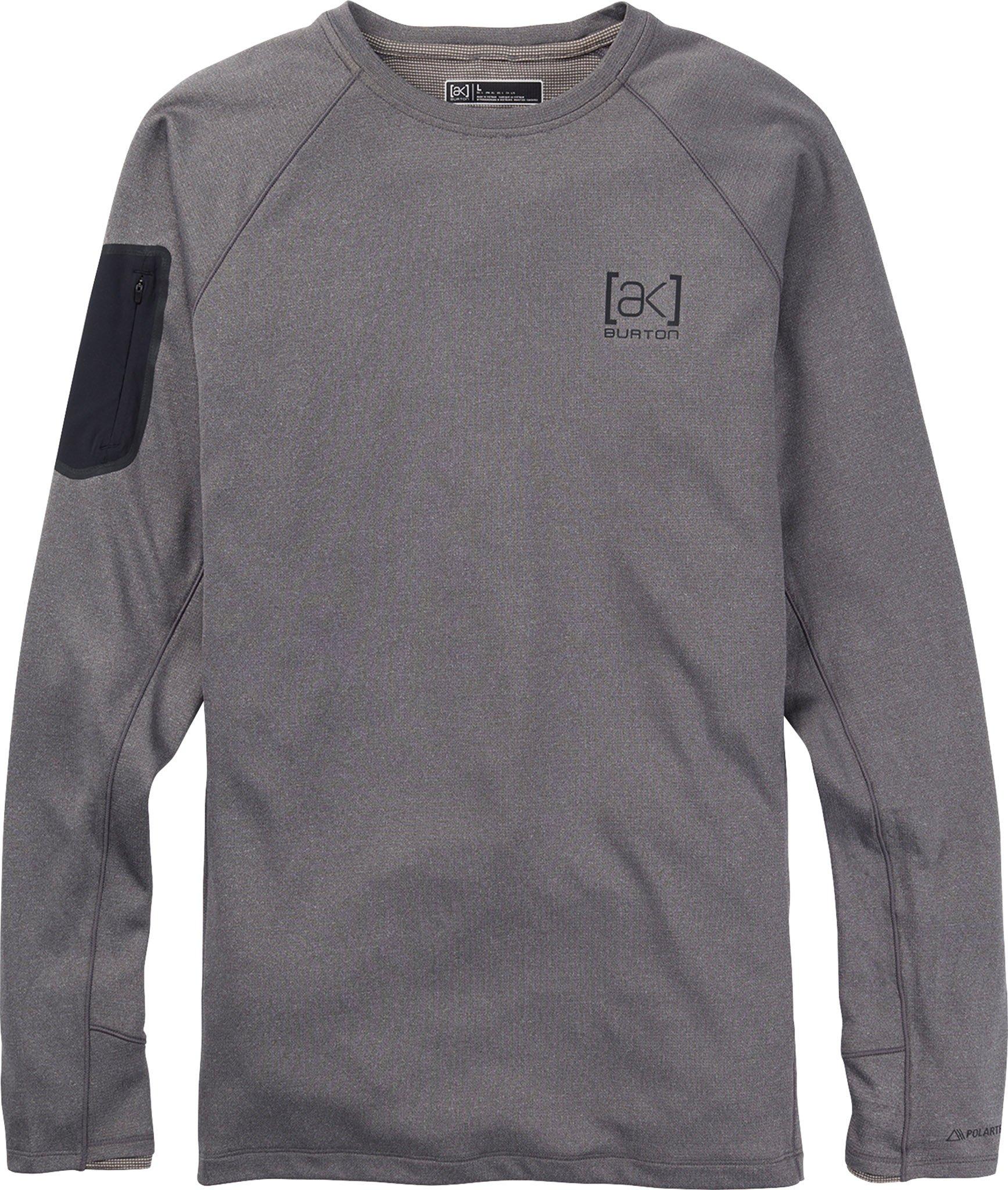 Product gallery image number 1 for product [ak] Baker Power Wool Base Layer Crewneck Top - Men's