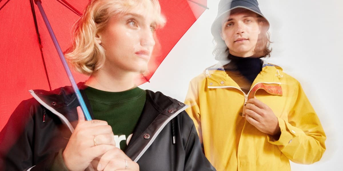 Split Banner Rains Jacket A