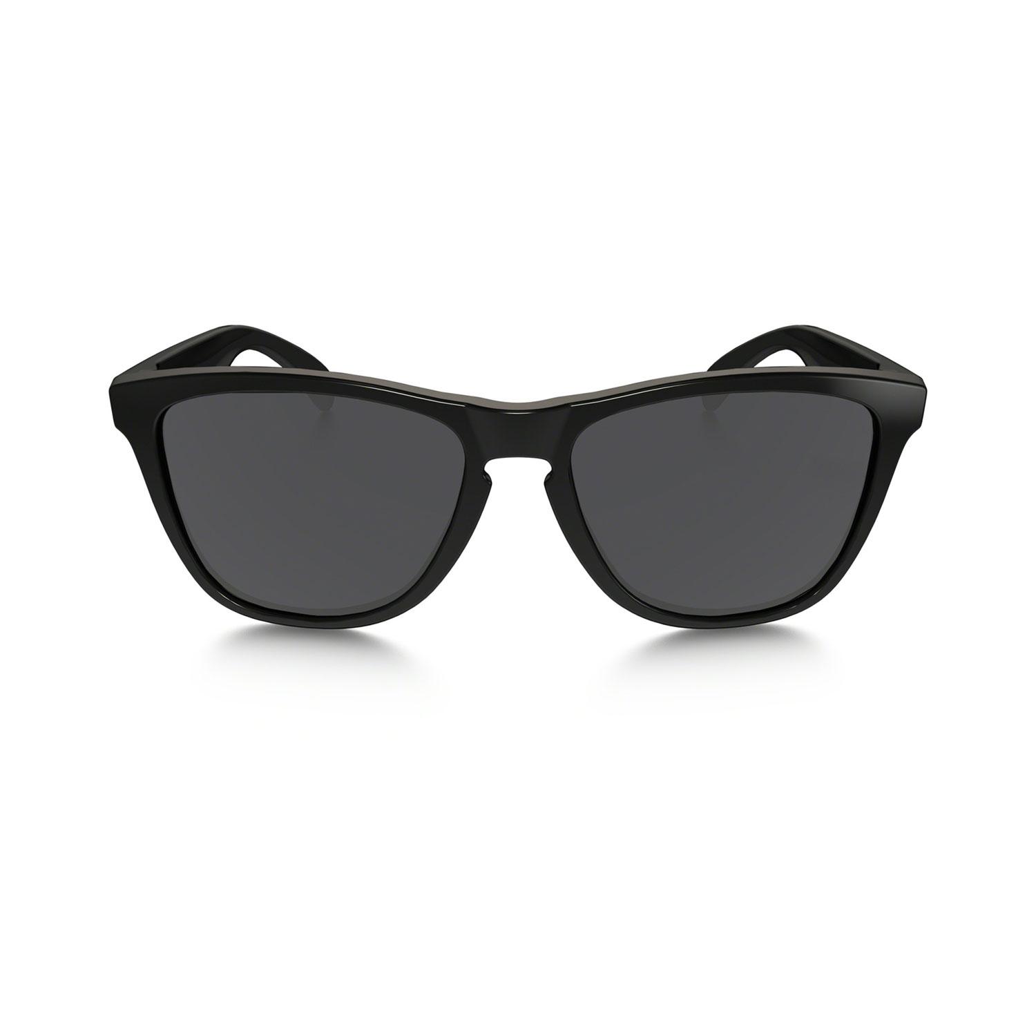 Product gallery image number 3 for product Frogskins Sunglasses - Polished Black - Grey Lens - Unisex