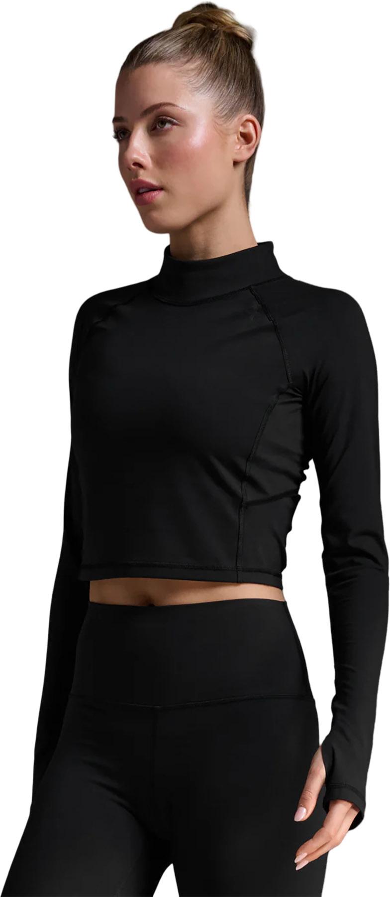 Product gallery image number 6 for product Form Soft Touch Long Sleeve Mock Neck Top - Women's
