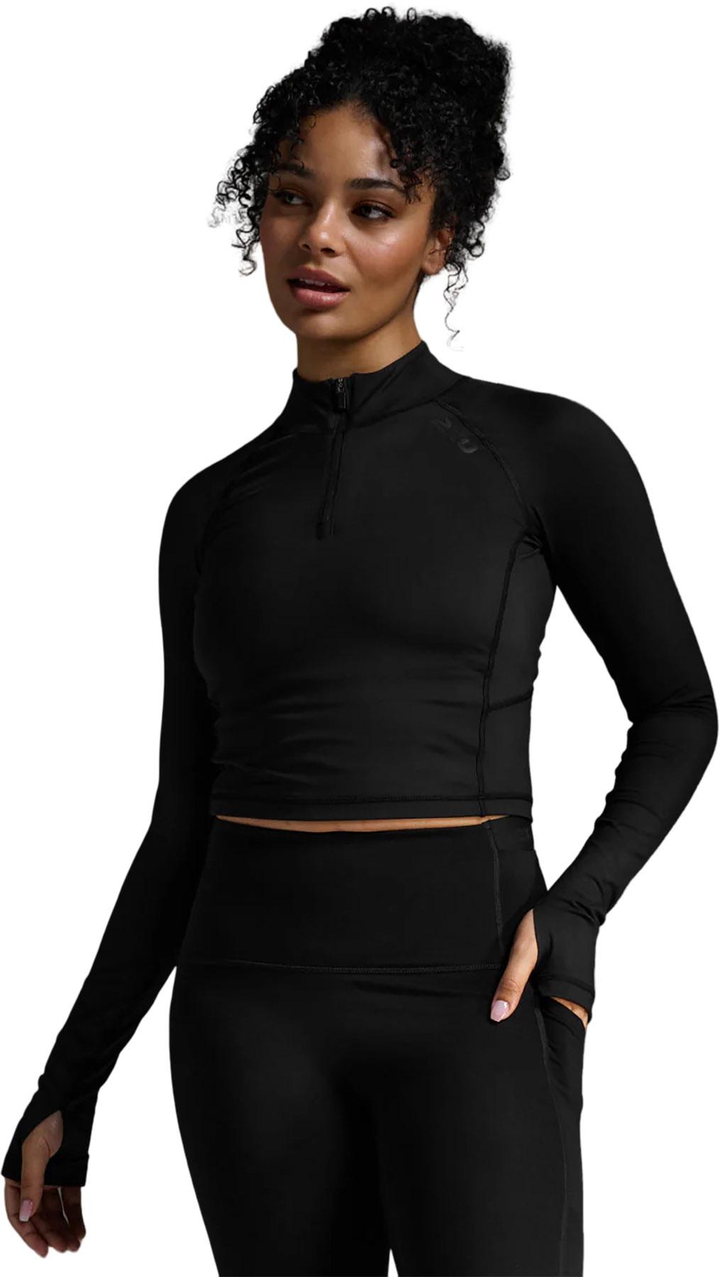 Product image for Form Soft Touch 1/2 Zip Long Sleeve Top - Women's