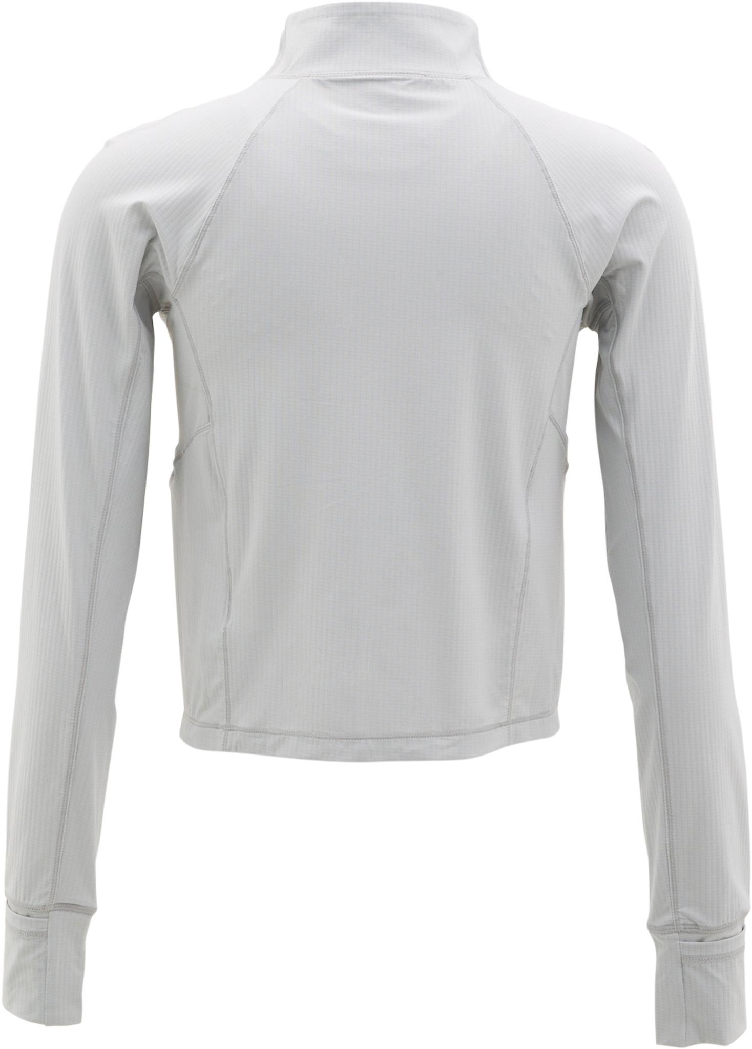 Product gallery image number 3 for product Flex Waffle 1/2 Zip Long Sleeve T-Shirt - Women’s