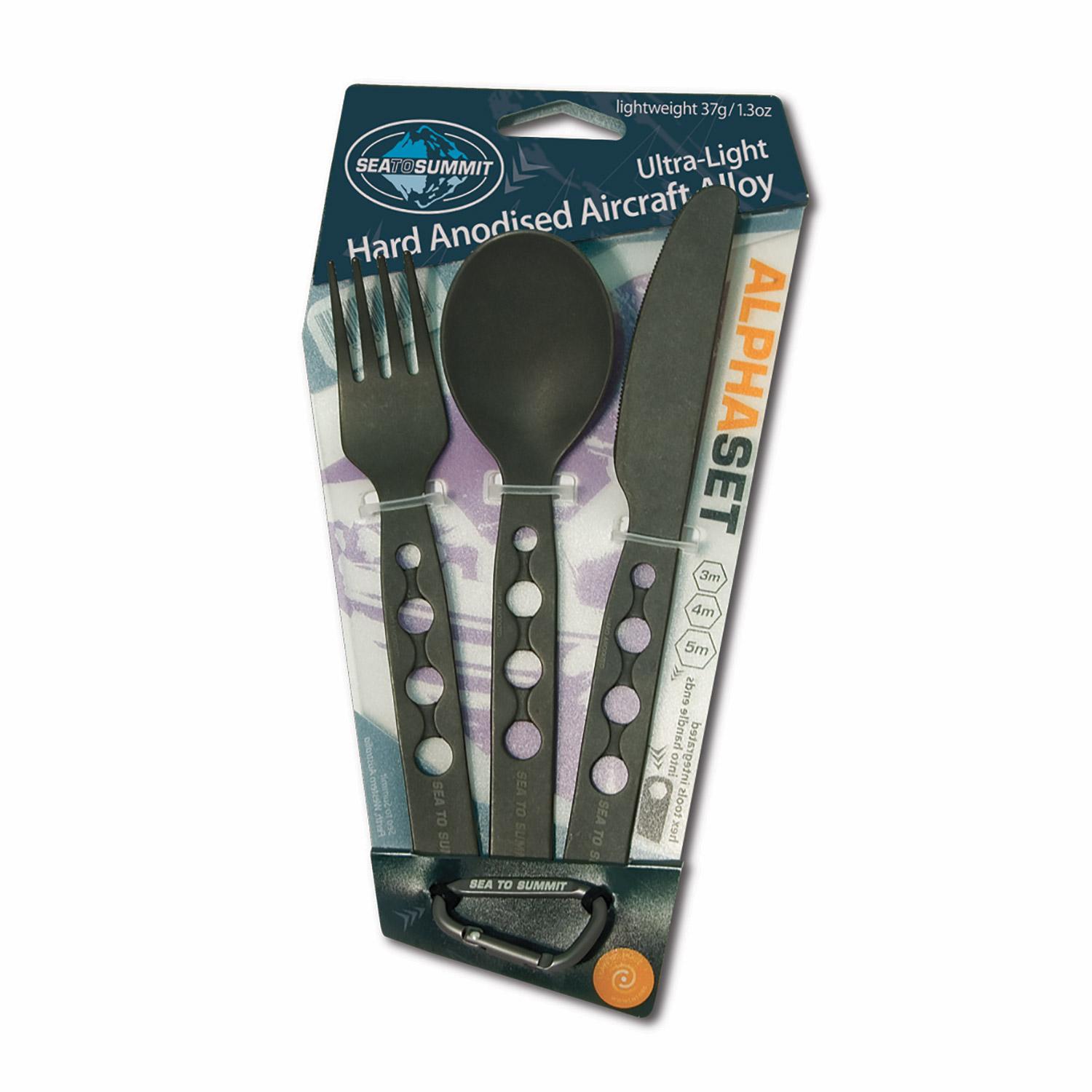 Product gallery image number 3 for product Alpha Set - knife, fork & spoon