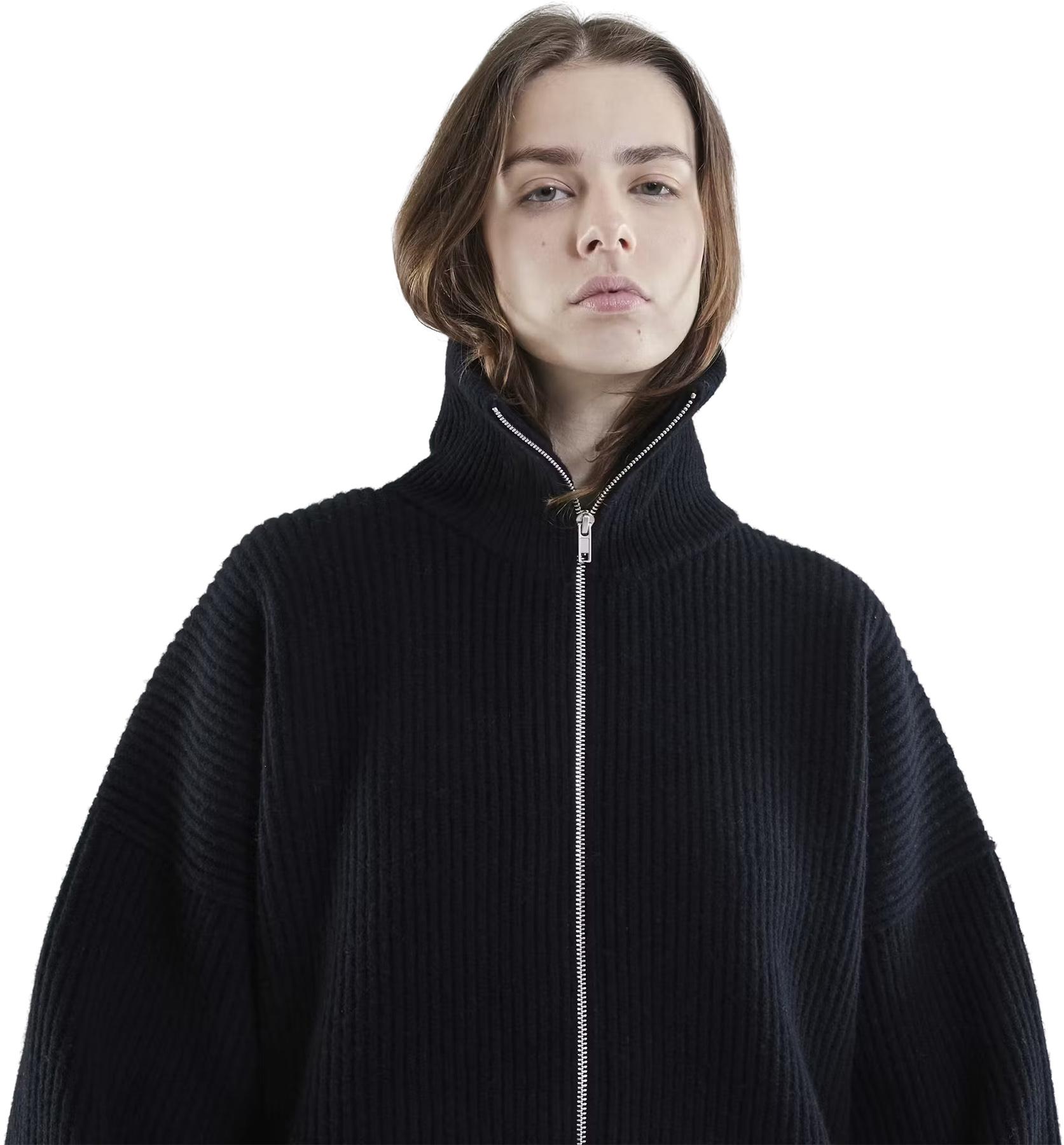 Product gallery image number 3 for product Vonarstraeti Zipped Sweater - Unisex