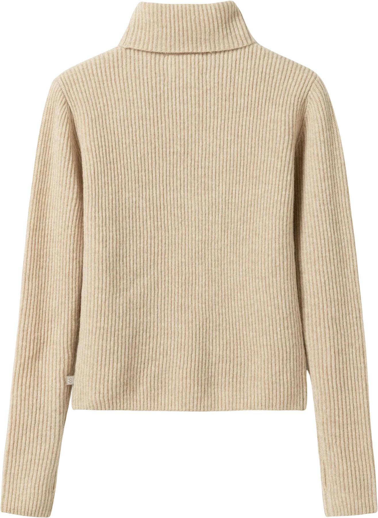 Product gallery image number 4 for product Vonarstræti Wool Turtleneck Sweater - Women's