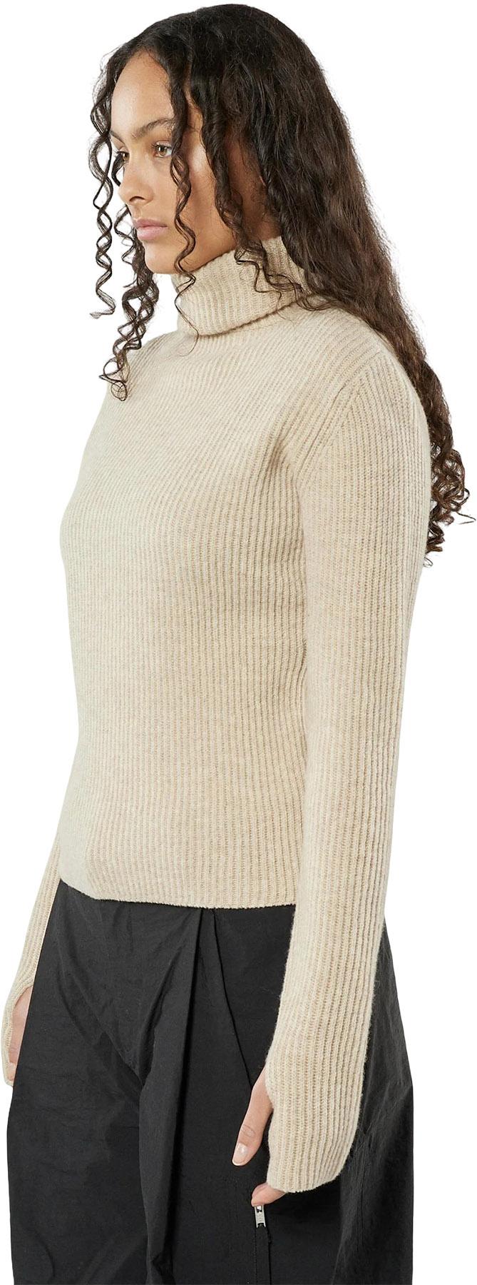 Product gallery image number 3 for product Vonarstræti Wool Turtleneck Sweater - Women's
