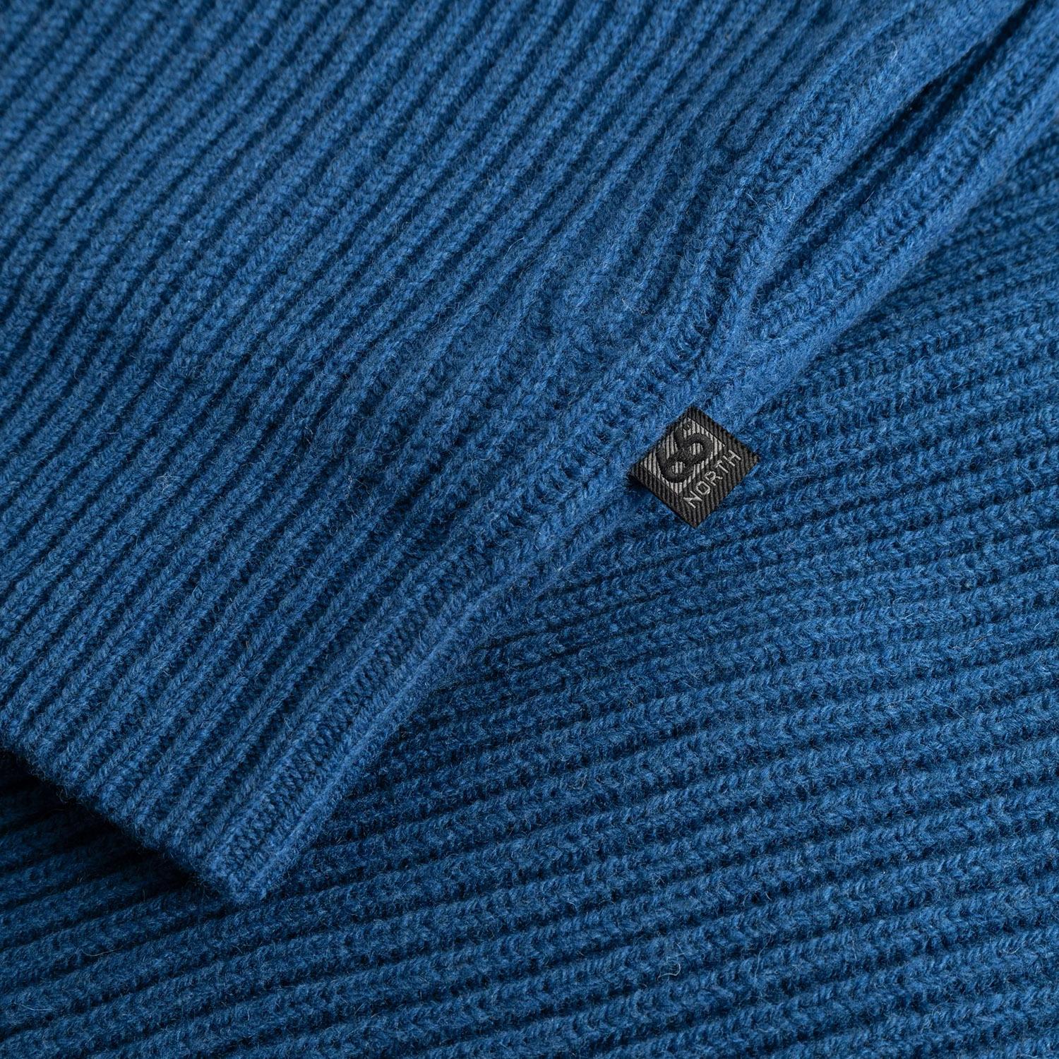Product gallery image number 3 for product Vonarstræti Zipped Wool Sweater - Unisex