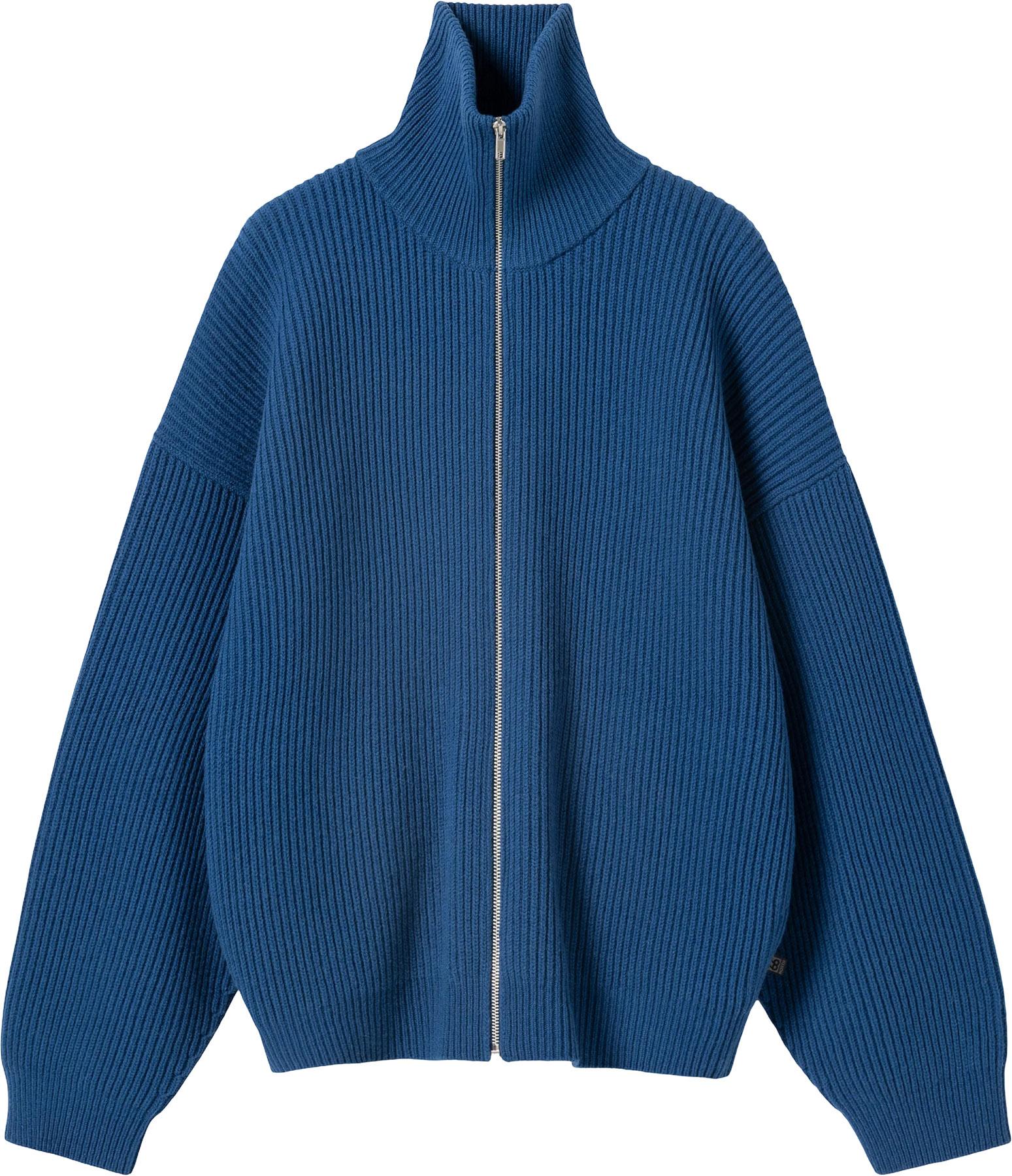 Product image for Vonarstræti Zipped Wool Sweater - Unisex