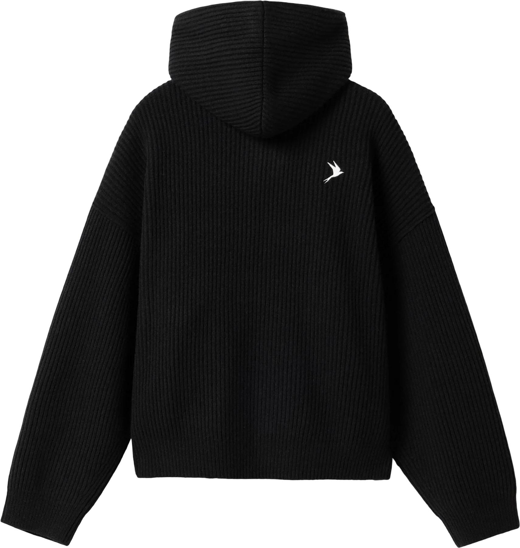 Product gallery image number 2 for product Vonarstræti Zipped Wool Hoodie - Unisex