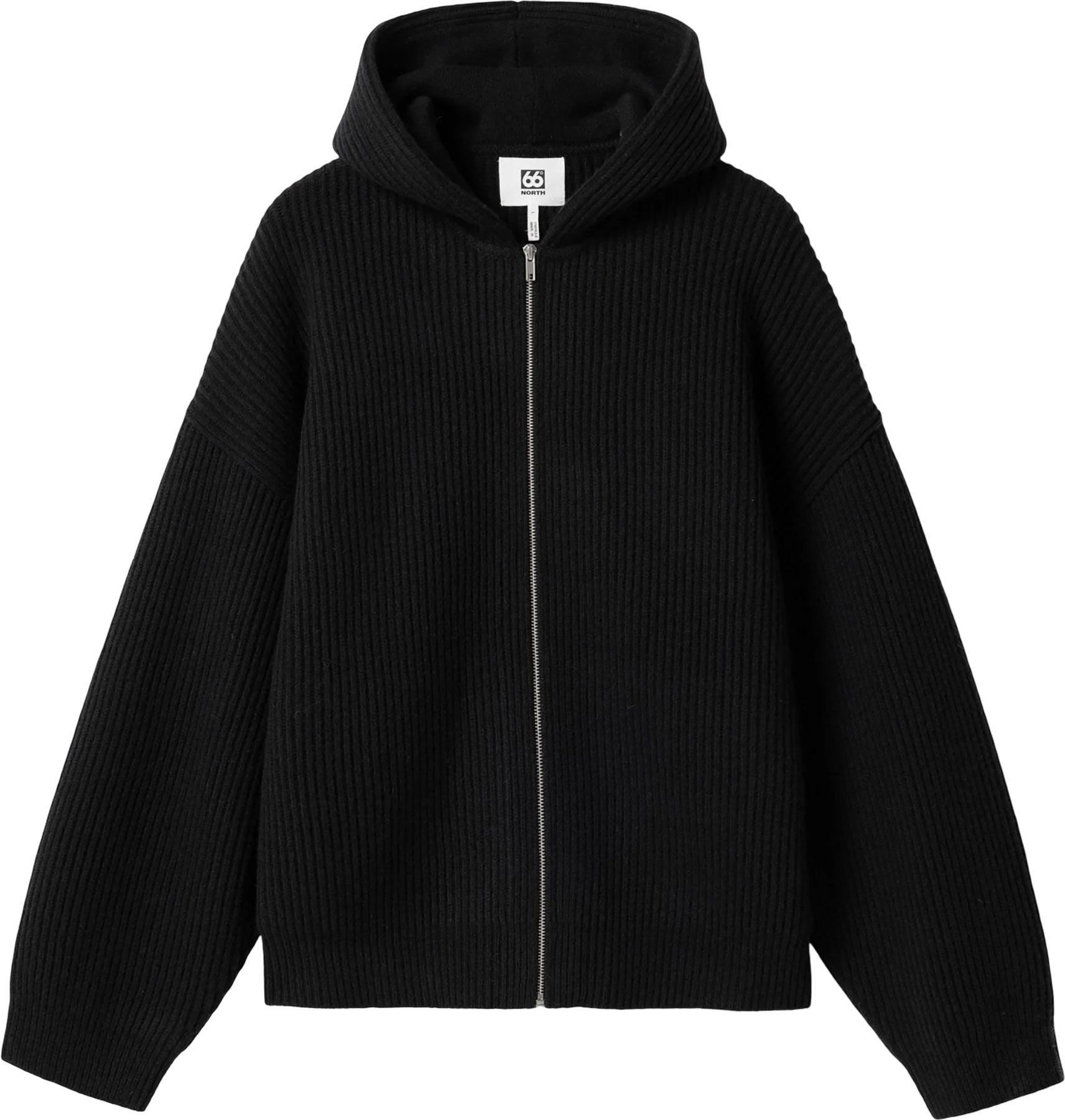 Product image for Vonarstræti Zipped Wool Hoodie - Unisex