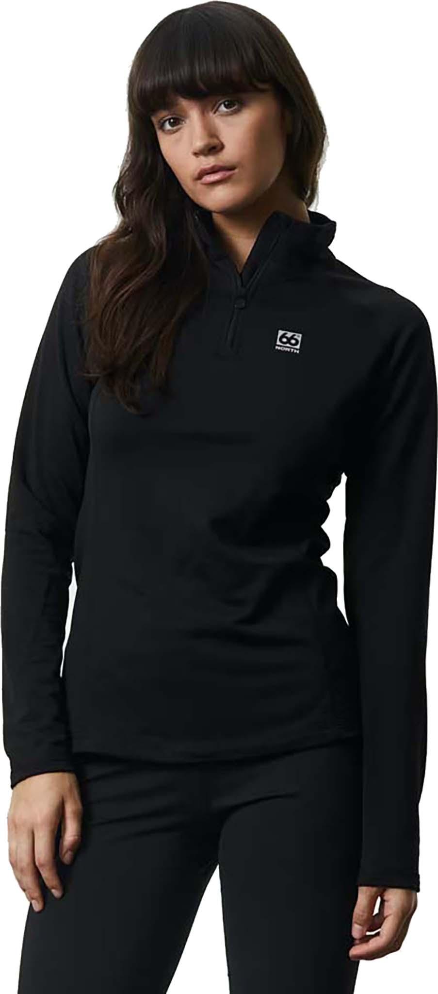 Product gallery image number 4 for product Grettir Zip Neck Top - Women´s