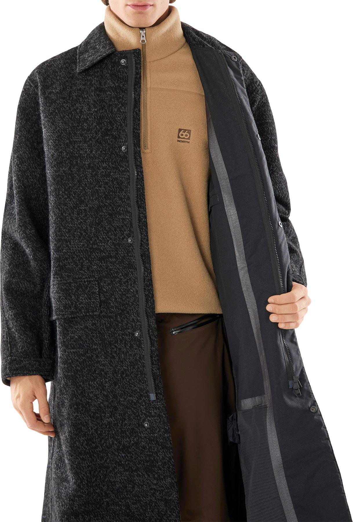 Numéro de l'image de la galerie de produits 4 pour le produit Manteau en laine doublé de molleton Vindur - Homme