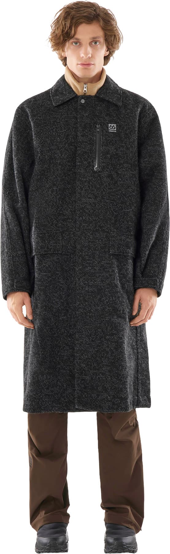Numéro de l'image de la galerie de produits 2 pour le produit Manteau en laine doublé de molleton Vindur - Homme