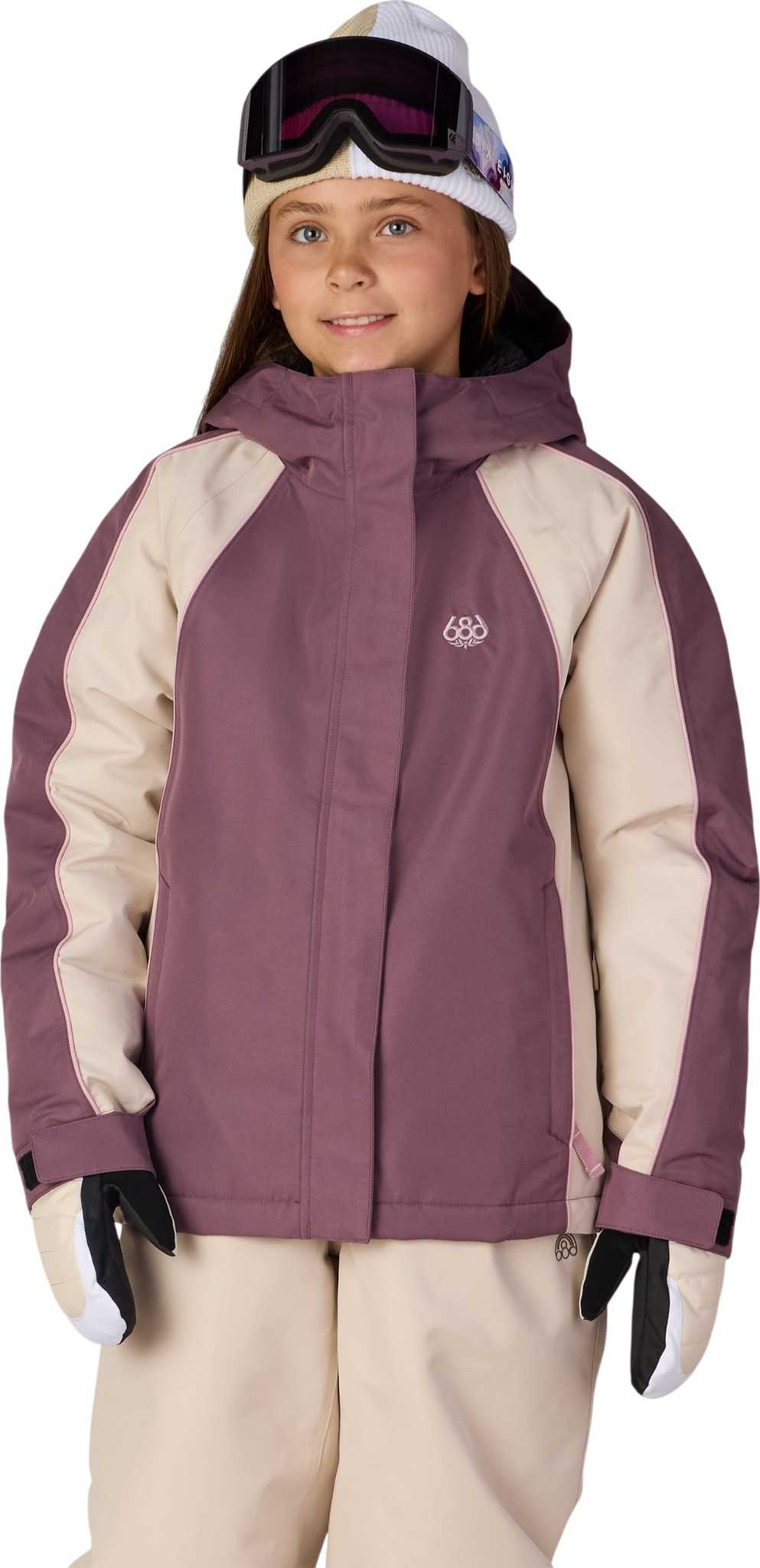 Black Plum Colorblock