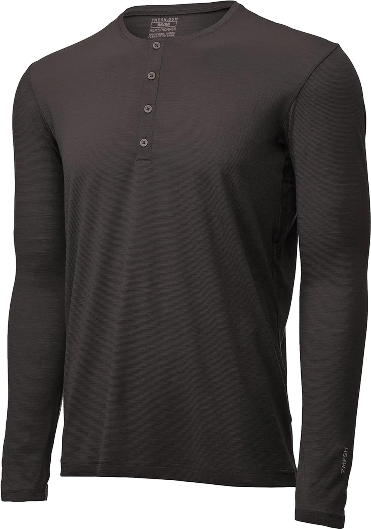 Numéro de l'image de la galerie de produits 3 pour le produit Chandail à col boutonné à manches longues en mérinos Desperado - Homme