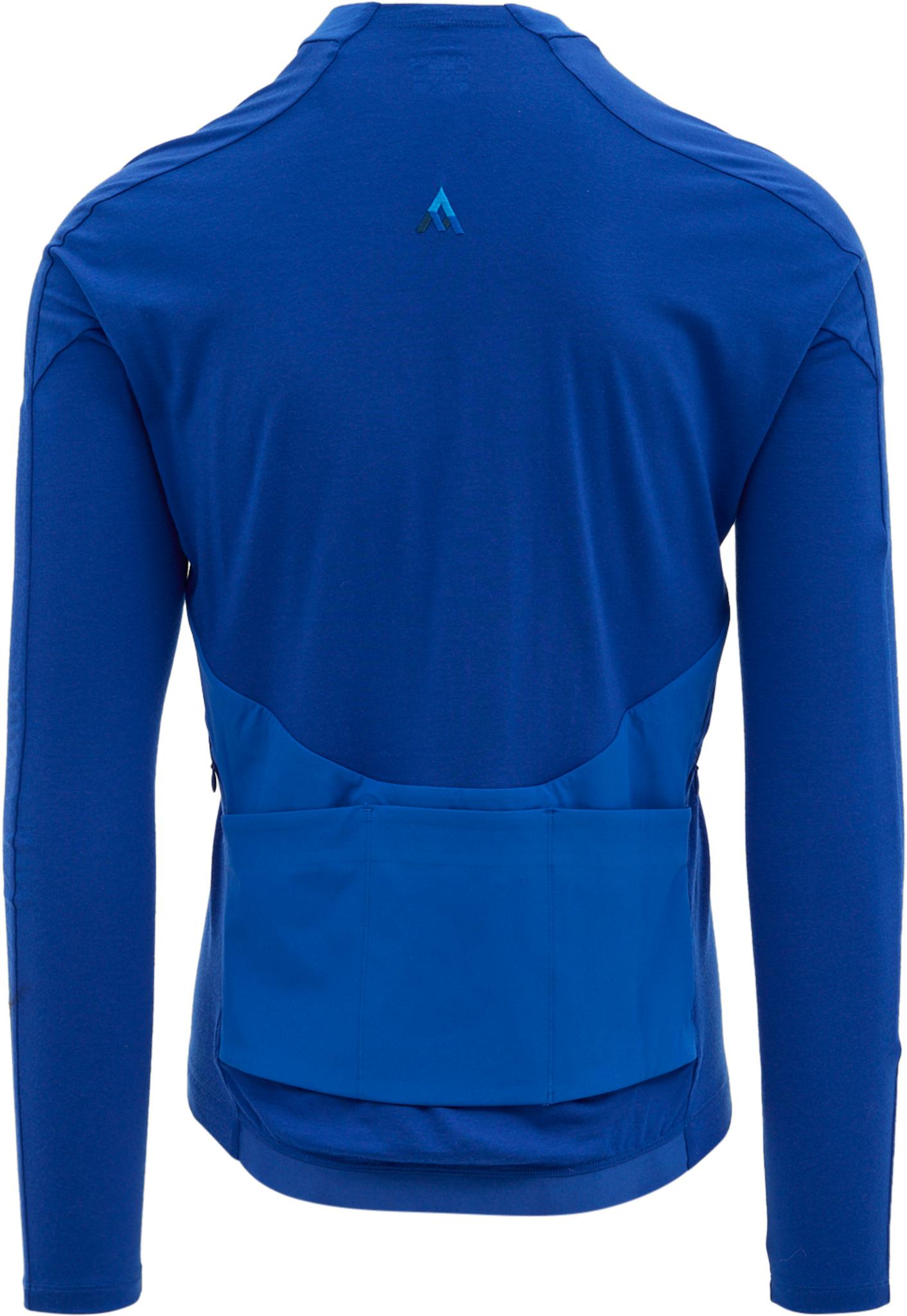 Product gallery image number 2 for product Ashlu Merino Blend Long Sleeve Cycling Jersey - Men's