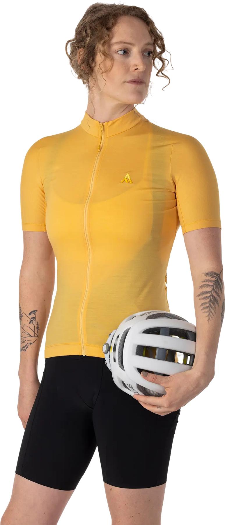 Product gallery image number 1 for product Ashlu Merino Short Sleeve Jersey - Women's