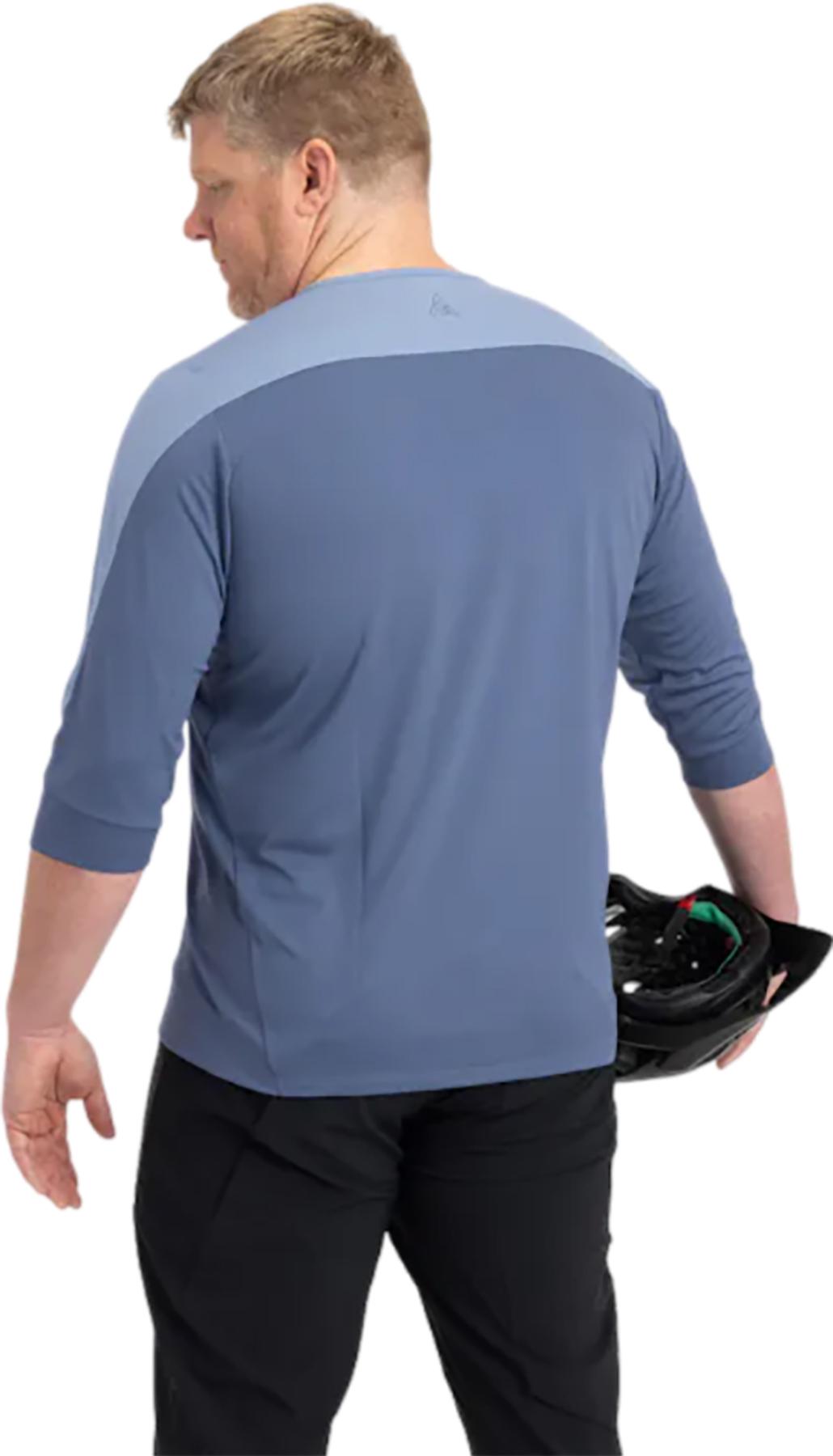 Product gallery image number 2 for product Roam 3/4 Sleeve Technical Trail T-Shirt - Men's