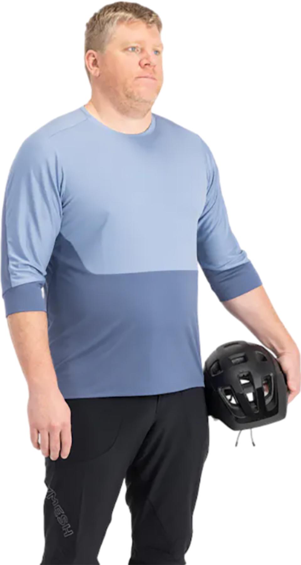 Product gallery image number 4 for product Roam 3/4 Sleeve Technical Trail T-Shirt - Men's