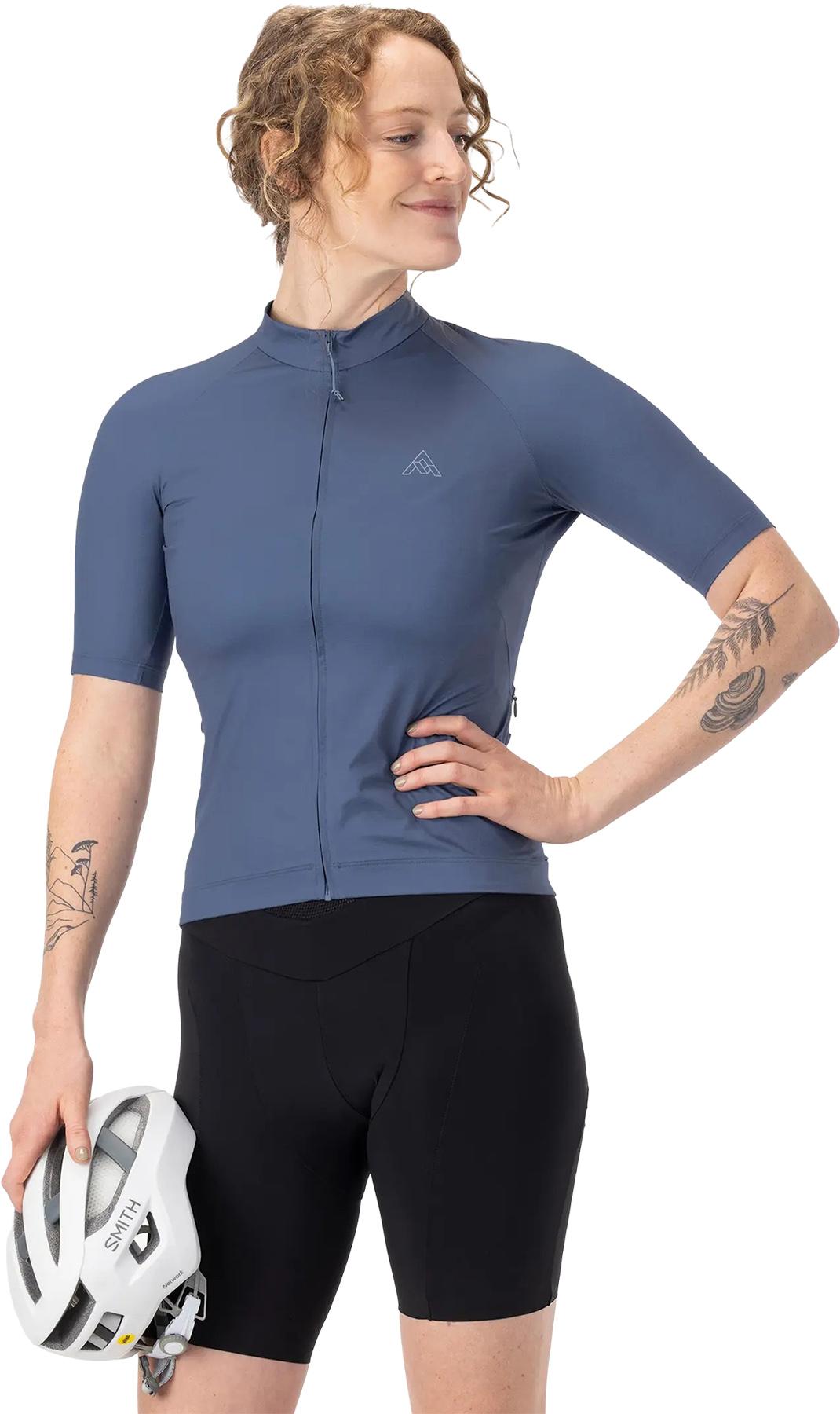 Product gallery image number 4 for product Atlas Short Sleeve Cycling Jersey - Women's