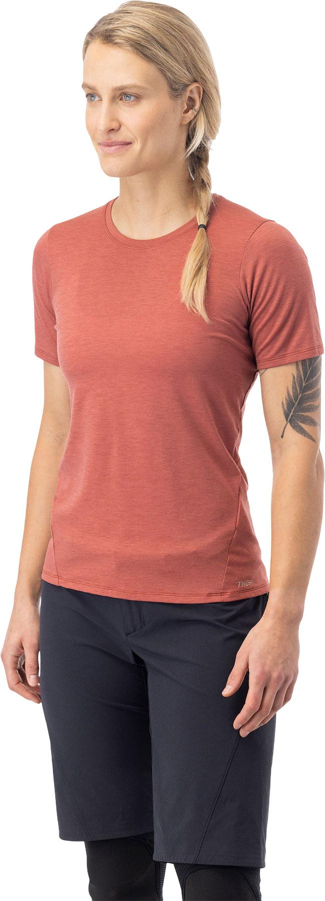 Product gallery image number 4 for product Chemise Desperado Merino à manches courtes - Femme
