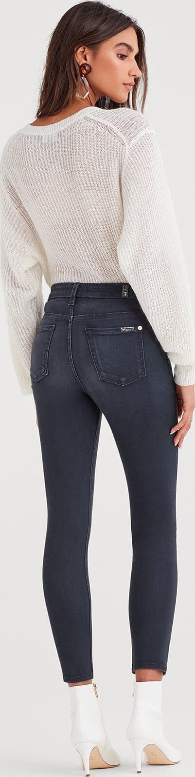Product gallery image number 2 for product The Highwaist Ankle Skinny Denim - Women's