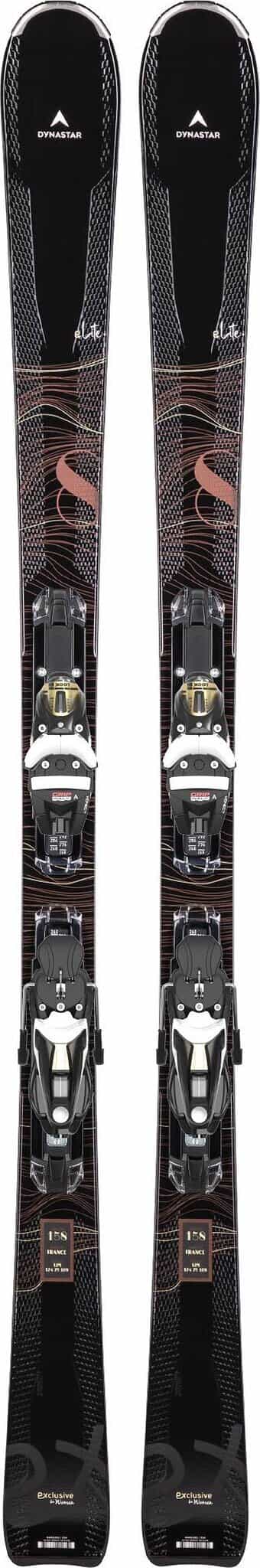 Product image for E Lite 8 On Piste Skis with NX 12 Konect GW B80 B-W Gold Ski Bindings - Women's