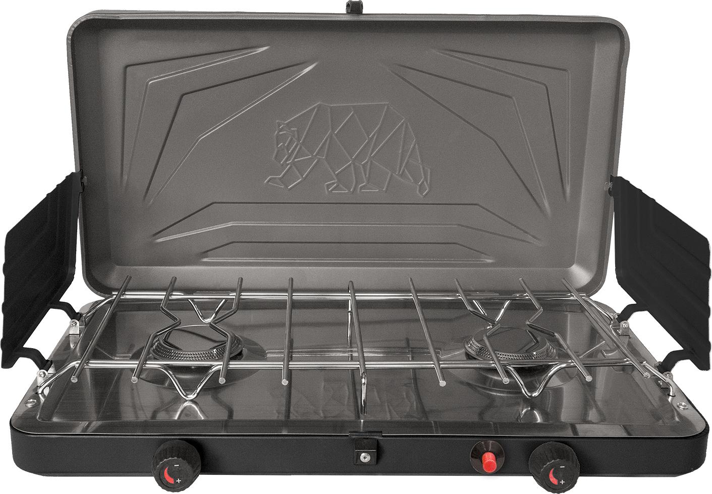 Product image for Deluxe 2-Burner Propane Stove