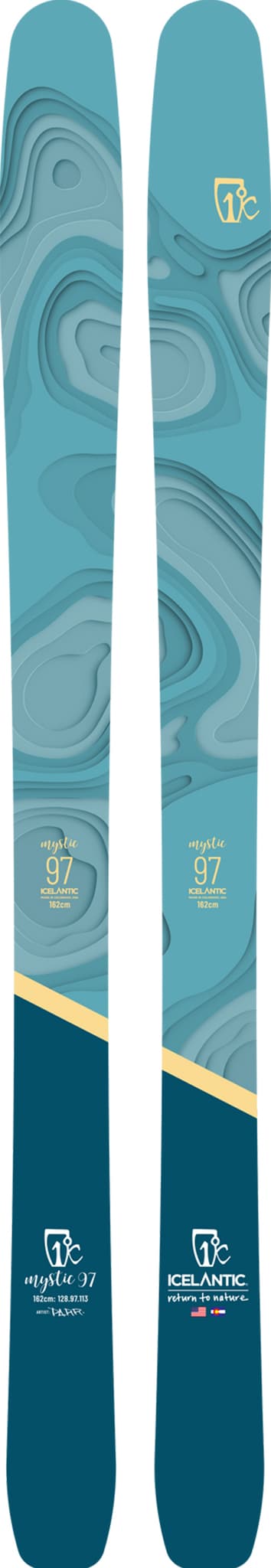 Product gallery image number 1 for product Mystic 97 Touring Skis - Women’s