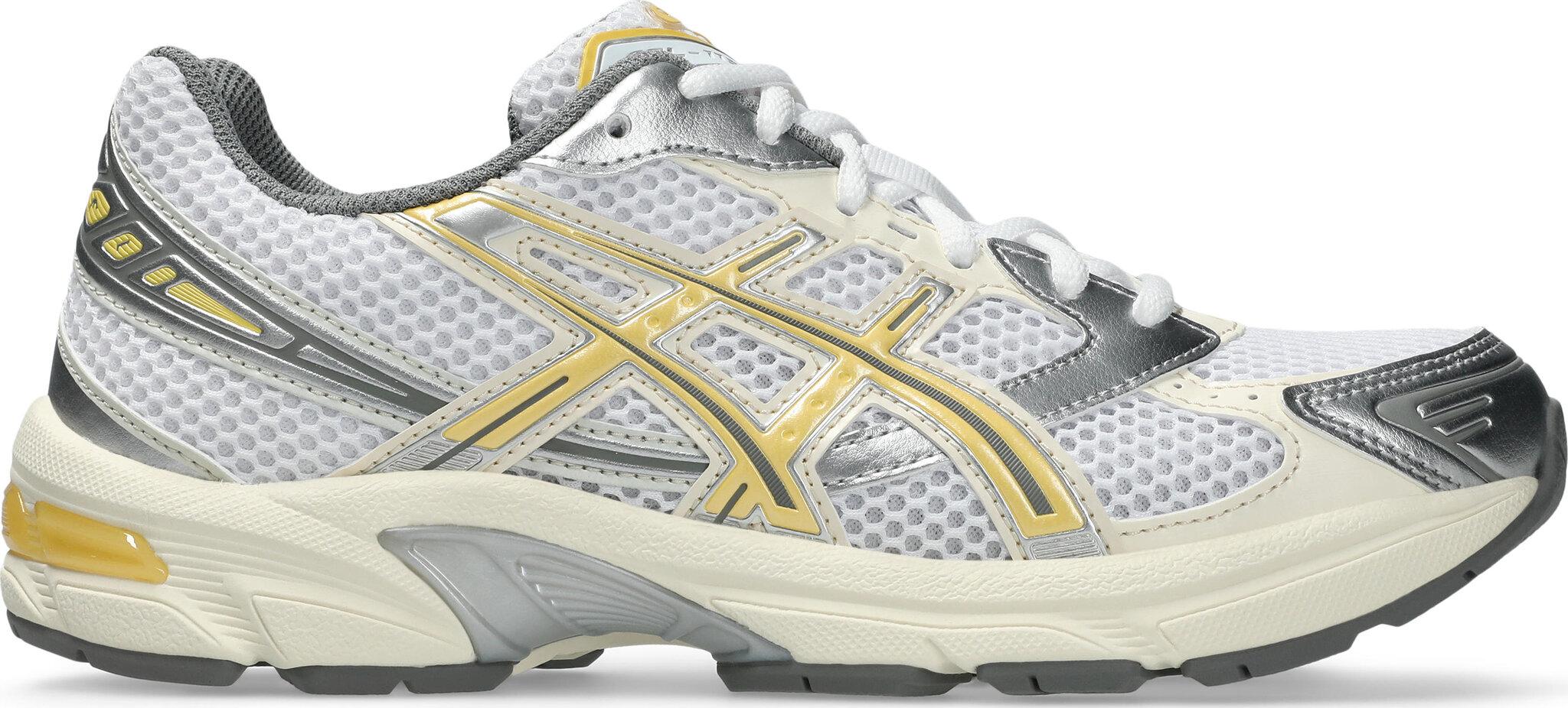 White - Faded Yellow