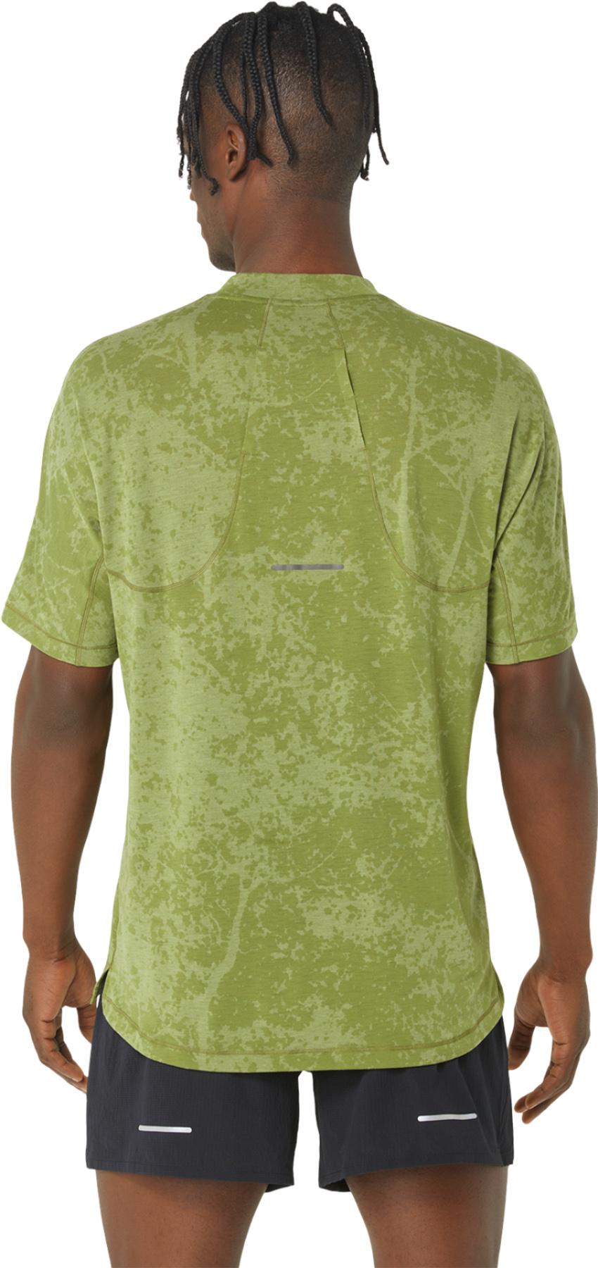 Product gallery image number 2 for product Metarun Pattern 1/2 Zip Short Sleeve Running Top - Men's