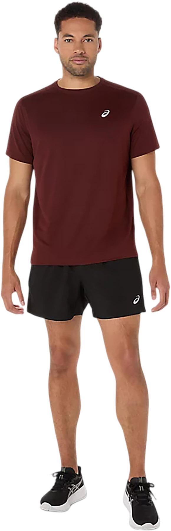 Product gallery image number 3 for product Asics Silver Short Sleeve Top - Men's