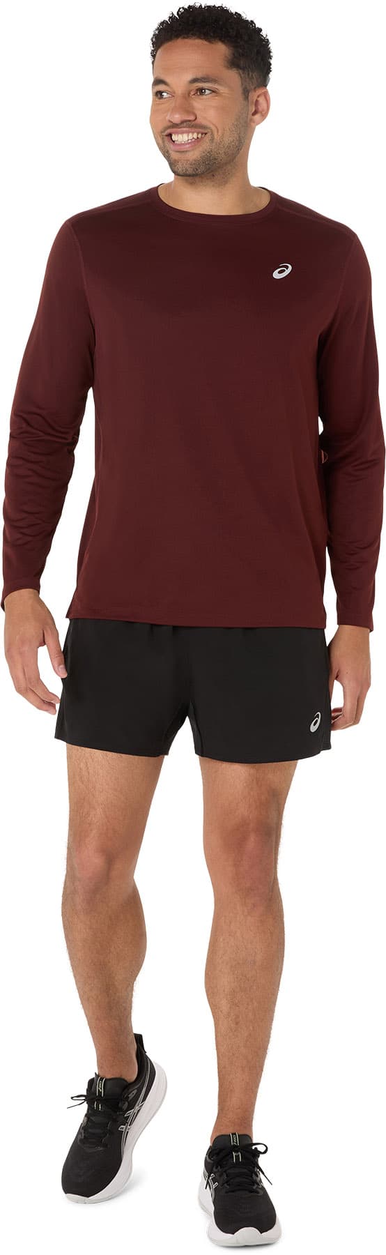 Product gallery image number 5 for product Haut de course à manches longues Silver - Homme