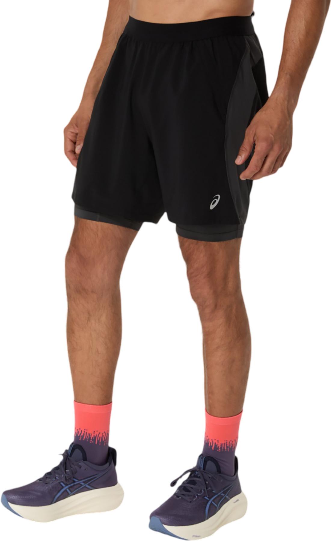 Product gallery image number 4 for product Road 2-N-1 Running Shorts 7" - Men's