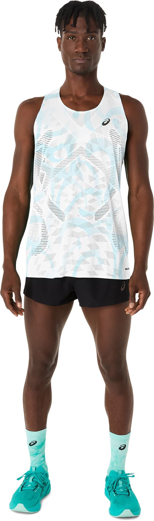 Product gallery image number 4 for product Metarun AOP Singlet - Men's